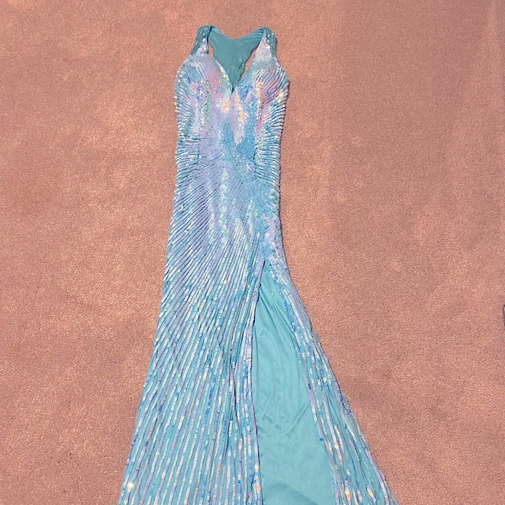 Precious formal size 4 formal dress worn once